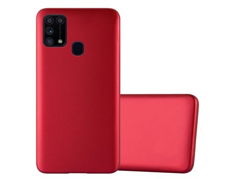 Carcasa para Samsung Galaxy M31 Rojo