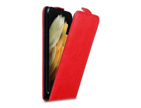 Carcasa para Samsung Galaxy S21 ULTRA Rojo
