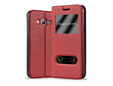 Carcasa para Samsung Galaxy J3 2016 Rojo
