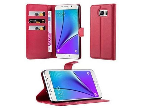 Carcasa para Samsung Galaxy NOTE 5 Rojo