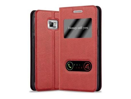Carcasa para Samsung Galaxy S2 / S2 PLUS Rojo