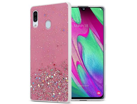 Carcasa para Samsung Galaxy A40 Rosa
