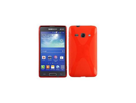Carcasa para Samsung Galaxy ACE 3 Rojo