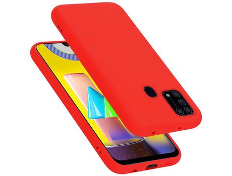 Carcasa para Samsung Galaxy M31 Rojo