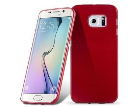 Carcasa para Samsung Galaxy S6 EDGE Rojo