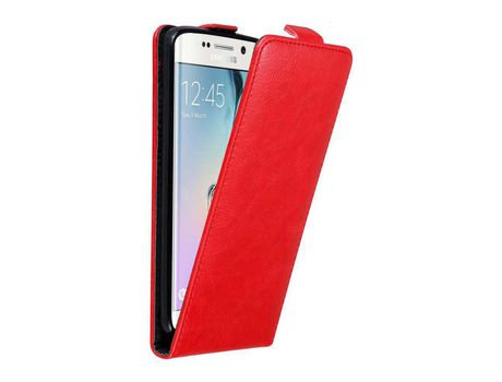 Carcasa para Samsung Galaxy S6 EDGE Rojo