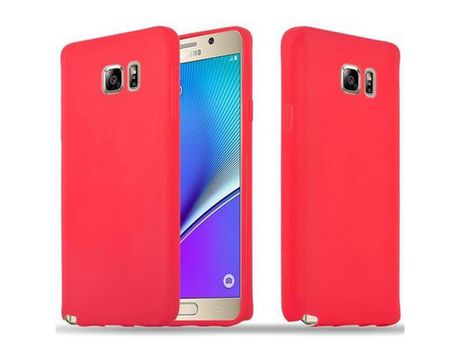 Carcasa para Samsung Galaxy NOTE 5 Rojo