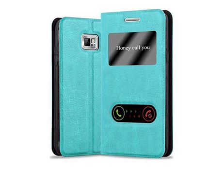 Carcasa para Samsung Galaxy S2 / S2 PLUS Turquesa