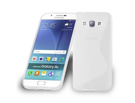 Carcasa para Samsung Galaxy A8 2015 Transparente