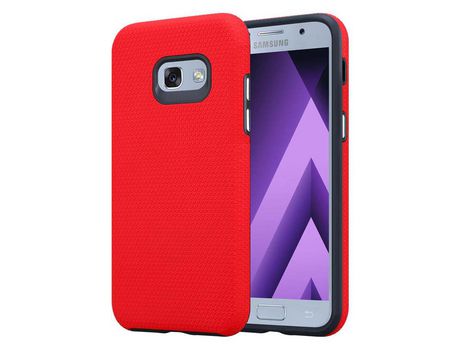 Carcasa para Samsung Galaxy A3 2017 Rojo