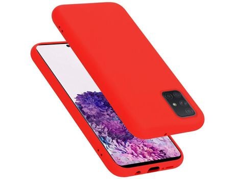 Carcasa para Samsung Galaxy A51 5G Rojo