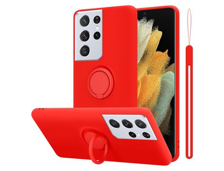 Carcasa para Samsung Galaxy S22 ULTRA Rojo