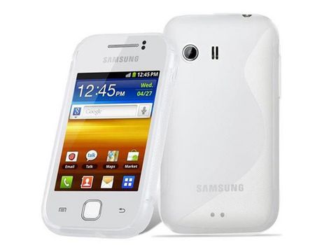 Carcasa para Samsung Galaxy Y Transparente