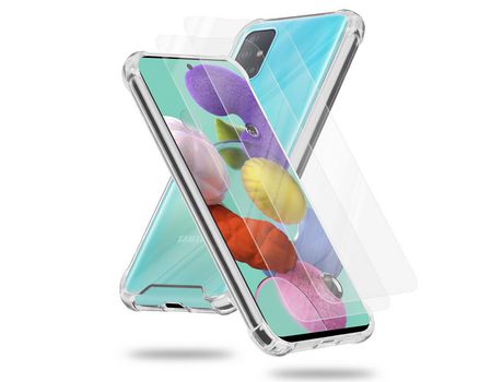 Carcasa para Samsung Galaxy A51 4G / M40s Transparente