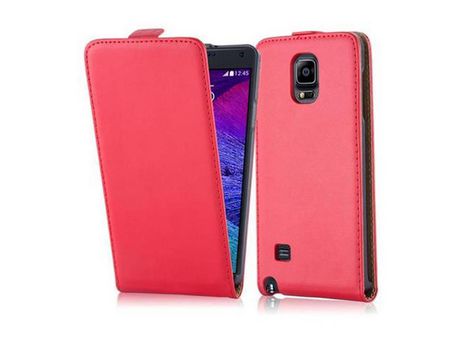Carcasa para Samsung Galaxy NOTE 4 Rojo