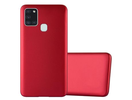 Carcasa para Samsung Galaxy A21s Rojo