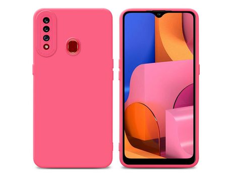 Carcasa para Samsung Galaxy A20s Rojo