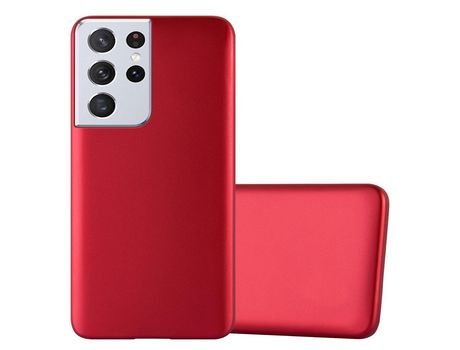 Carcasa para Samsung Galaxy S21 ULTRA Rojo