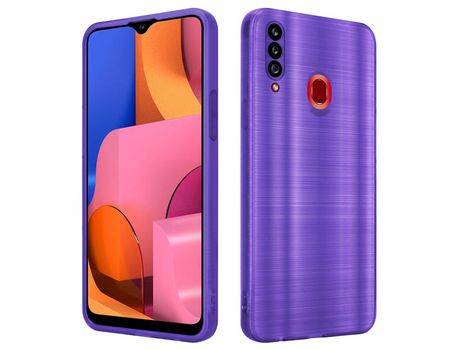 Carcasa para Samsung Galaxy A20s Morado