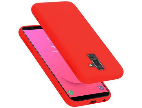 Carcasa para Samsung Galaxy A6 PLUS 2018 Rojo