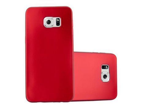 Carcasa para Samsung Galaxy S6 EDGE Rojo