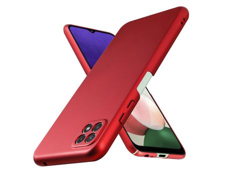 Carcasa para Samsung Galaxy A22 5G Rojo