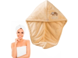 Lot De 4 Serviytes A Séchage Rapide Pour Les Cheveux, Serviyte Cheveux Épaisse Imprimé Animal,