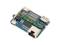 Placa Base Mini Para Raspberry Pi Cm4 Con Múltiples Interfaces 4k 30fps Usb2.0 Csi Entrada 5v