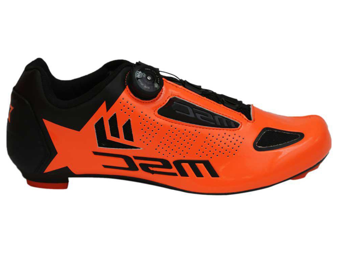 Zapatillas para Hombre MSC Carretera Aero Naranja Ciclismo 45)