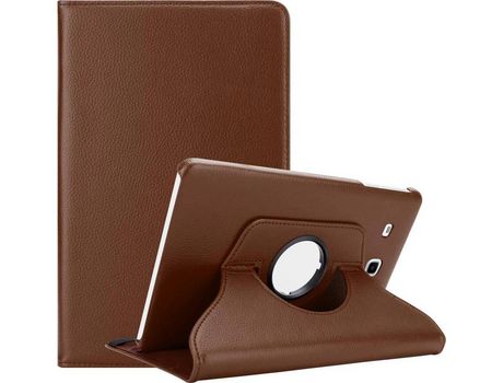 Carcasa para Samsung Galaxy Tab E (9.6 Zoll) Marrón