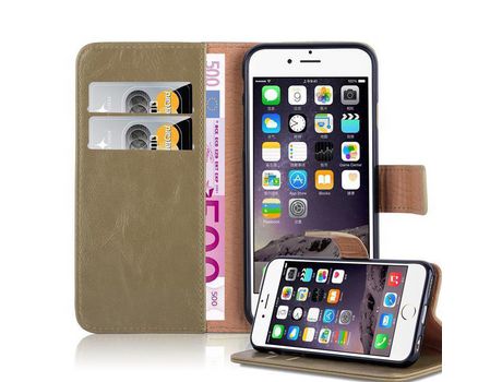 Carcasa para iPhone 6 PLUS / 6S PLUS CADORABO Marrón