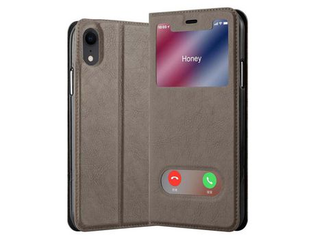 Carcasa para iPhone XR CADORABO Marrón