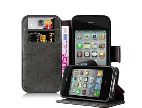 Carcasa para iPhone 4 / 4S CADORABO Gris