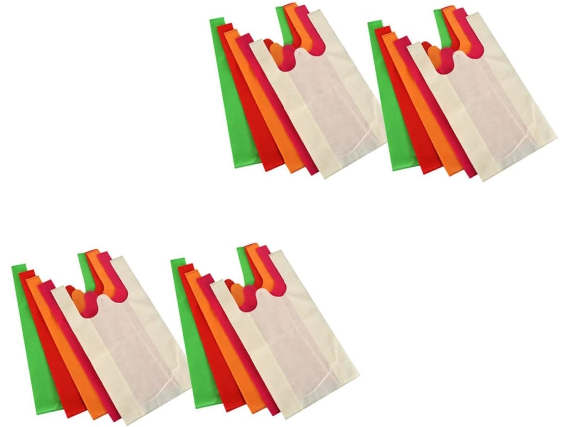 Juego De 20 Bolsas Compra Impermeables, Ecológicas