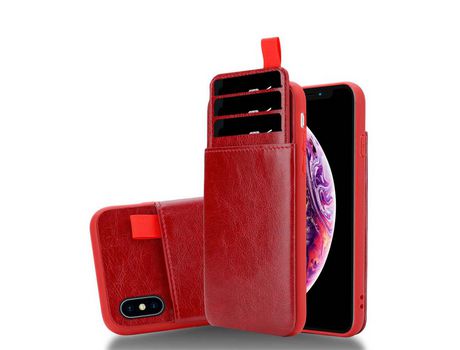 Carcasa para iPhone X / XS CADORABO Rojo