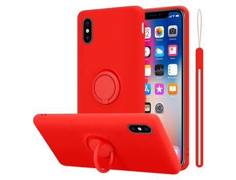 Carcasa para iPhone X / XS CADORABO Rojo