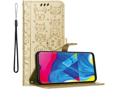 Carcasa para Samsung Galaxy A10 / M10 Dorado