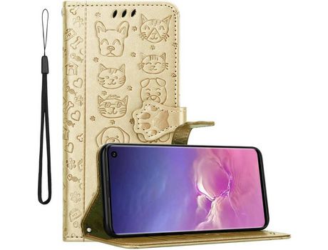 Carcasa para Samsung Galaxy S10 4G Dorado