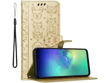 Carcasa para Samsung Galaxy S10e Dorado