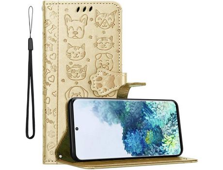 Carcasa para Samsung Galaxy S20 Dorado