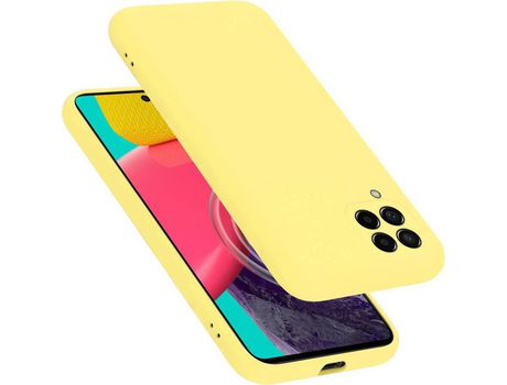 Carcasa para Samsung Galaxy M53 5G Amarillo