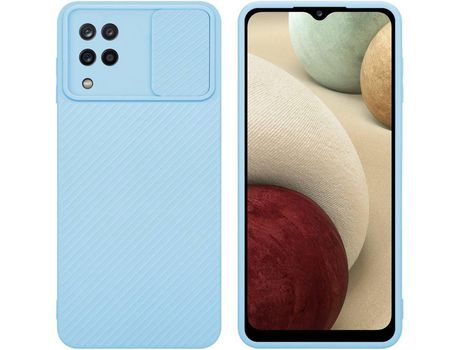 Carcasa para Samsung Galaxy A12 / M12 Azul