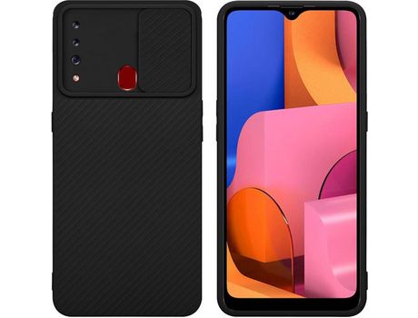 Carcasa para Samsung Galaxy A20s Negro