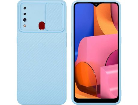 Carcasa para Samsung Galaxy A20s Azul