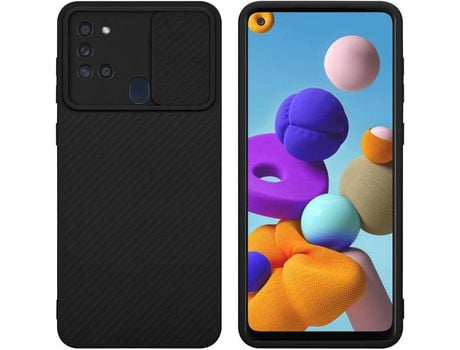 Carcasa para Samsung Galaxy A21s Negro