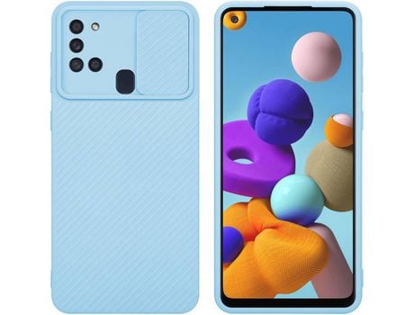 Carcasa para Samsung Galaxy A21s Azul