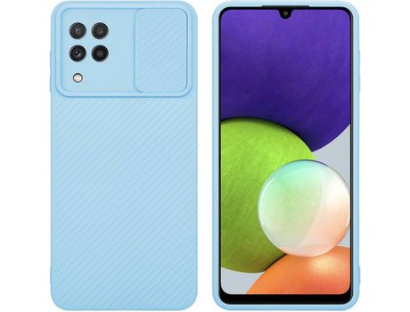 Carcasa para Samsung Galaxy A22 4G Azul