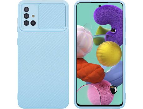 Carcasa para Samsung Galaxy A51 4G / M40s Azul