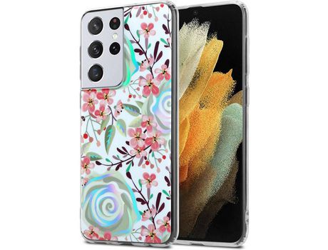 Carcasa para Samsung Galaxy S21 ULTRA Blanco