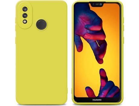 Cacasa para Huawei P20 Lite 2018/Nova 3E CADORABO Amarillo